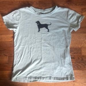 Black dog t shirt